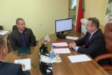 Член Совета Республики В.Ананич провел выездной прием граждан в Быхове