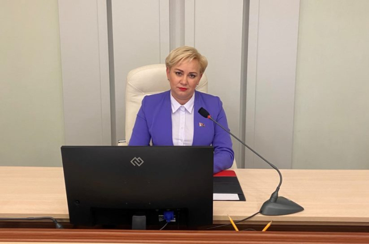 Член Совета Республики Н.Маркович приняла участие в производственном совещании Ушачского райисполкома