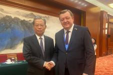 С.Алейник на встрече в ВСНП: белорусско-китайское межпарламентское сотрудничество достигло беспрецедентных масштабов