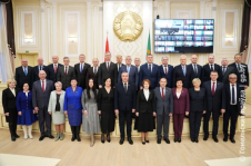 Члены Совета Республики приняли участие в совместном заседании сессии Гомельского областного Совета депутатов 
и Гомельского облисполкома 
