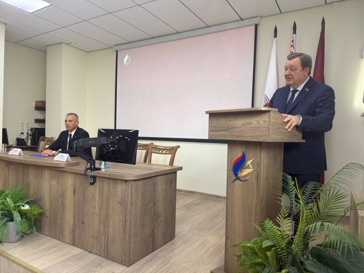 Сергей Алейник обсудил с трудовым коллективом Госэнергогазнадзора приоритеты социально-экономического развития Беларуси