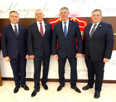 Член Совета Республики С.Анюховский принял участие во встрече с губернатором Брянской области А.Богомазом