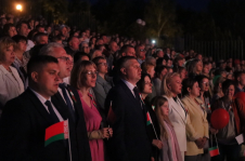 Член Совета Республики Н.Глинская приняла участие в праздничном мероприятии «80 лет без войны»