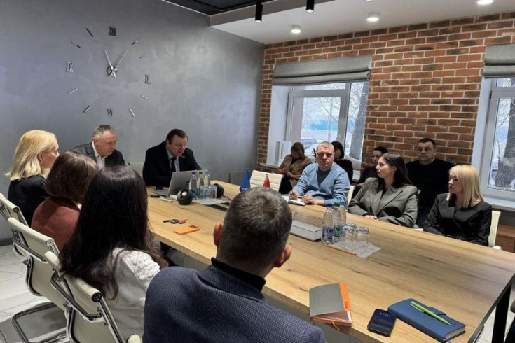 Сергей Алейник встретился с коллективом ООО «БелМаркетКомпани»