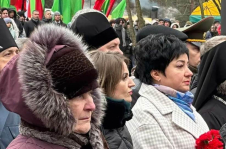 Член Совета Республики А.Смоляк приняла участие в митинге-реквиеме на мемориале в Озаричах