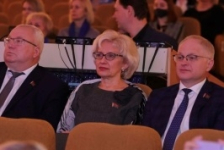 Член Совета Республики И.Левкович приняла участие в торжественной церемонии награждения областной премией «Женщина года — 2021»