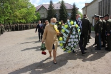 Е.Серафинович и А.Шишко приняли участие в церемонии прощания