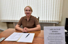 Член Совета Республики И.Абельская провела личный прием граждан