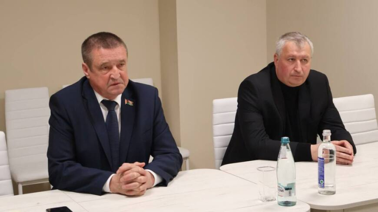 Член Президиума Совета Республики Леонид Заяц встретился с трудовым коллективом ООО "ПОЛСПО"