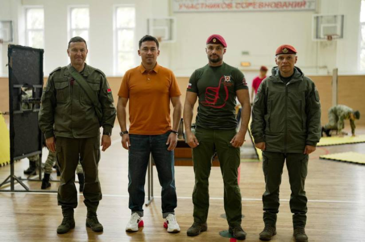 Дмитрий Басков посетил военно-патриотический клуб «Рысь»