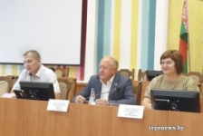 В.Лискович принял участие в расширенном заседании президиума Совета Ивьевского районного объединения профсоюзов
