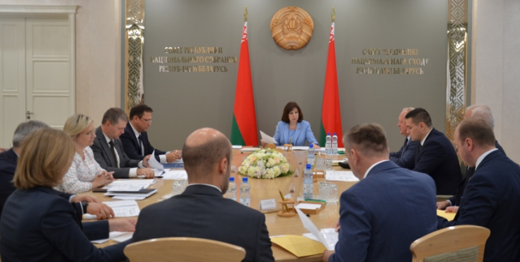 Под руководством Председателя Совета Республики Н.Кочановой состоялись заседания экспертного совета