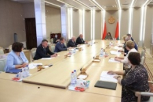 Председатель Совета Республики Н.Кочанова встретилась с председателями райисполкомов