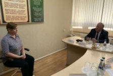 Член Президиума Совета Республики В.Лискович провел личный прием граждан в Борисовском райисполкоме
