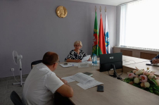 Член Совета Республики И.Левкович провела личный прием граждан