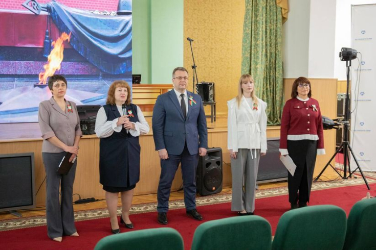 Член Совета Республики И.Икан принял участие в торжественном собрании, посвященном Дню Победы