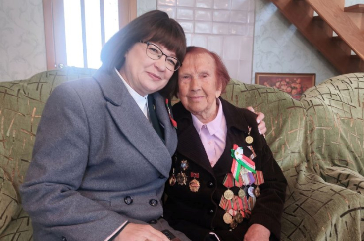 Т.Красовская: нам есть на кого равняться и у кого учиться мужеству, стойкости, верности Родине