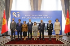 Парламентская делегация во главе с Председателем Совета Республики Натальей Кочановой принимает участие в мероприятиях МПА СНГ в Бишкеке