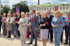 Член Совета Республики Л.Сапего приняла участие приняла участие в работе президиума Гомельского областного комитета Белорусского профессионального союза работников здравоохранения