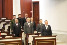 Член Президиума Совета Республики С.Сивец принял участие в круглом столе