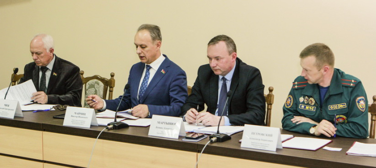 В сессии Березовского районного Совета депутатов принял участие член Совета Республики Чайчиц В.И.