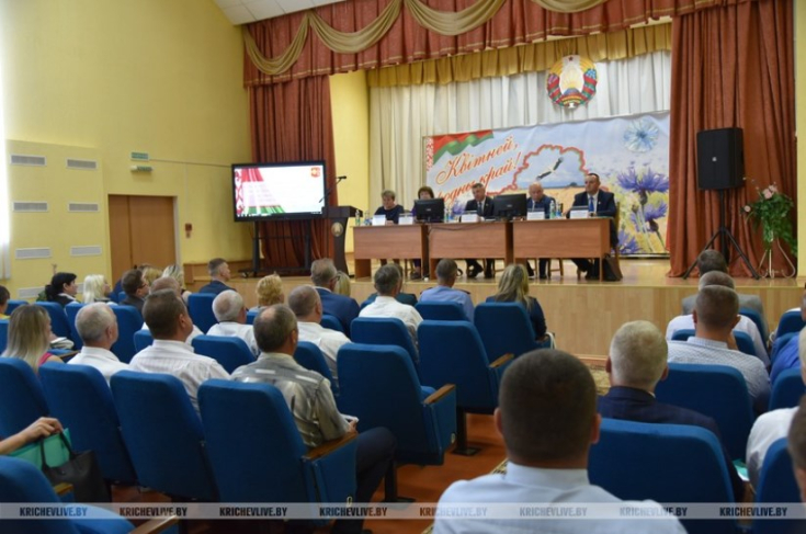 А.Горошкин провел областной 
выездной семинар с председателями 
сельских Советов депутатов 
