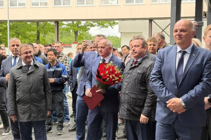 Член Президиума Совета Республики В.Татаринович принял участие в открытии производства холодильного оборудования
