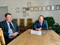 Эдурад Гаврилкович посетил с рабочим визитом Ганцевичский район