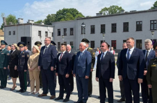 Члены Совета Республики приняли участие в торжественном открытии первой очереди Республиканского центра патриотического воспитания молодежи в Брестской крепости.