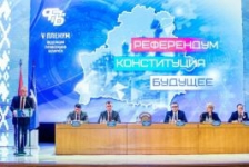 Член Совета Республики Алексей Неверов 
принял участие в V Пленуме Совета Федерации 
профсоюзов Беларуси 
