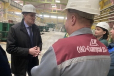 Заместитель Председателя Совета Республики А.Исаченко посетил ОАО «Солигорский ДСК»