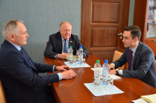 Член Президиума Совета Республики
В.Лискович провел рабочее совещание
