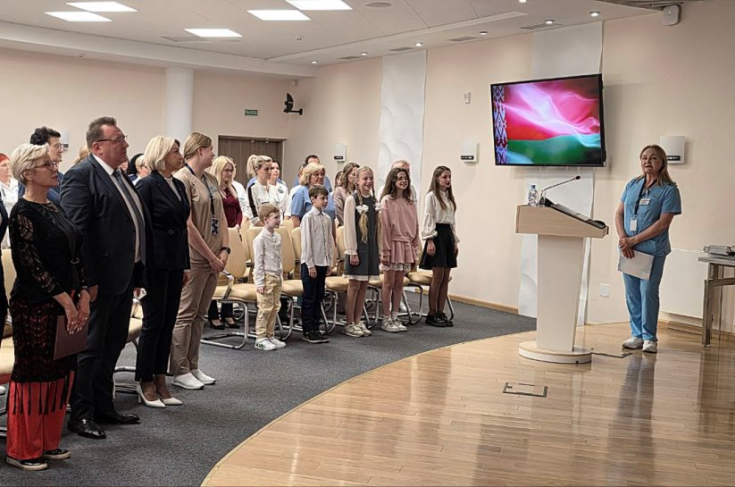 Член Совета Республики И.Абельская инициировала подготовку и провела открытие выставки «Мы помним! Мы гордимся!»