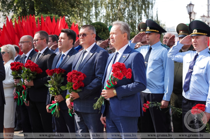 Игорь Жук принял участие в праздничных мероприятиях, посвященных 897-летию города Гродно