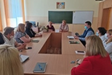 Член Совета Республики М.Ильина 
провела встречу с трудовым коллективом