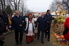 Член Президиума Совета Республики М.Русый принял участие в
фестивале-ярмарке «Дажынкi — 2023»
