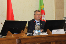 Член Совета Республики О.Жингель принял участие в заседании сессии Витебского
областного Совета депутатов 
