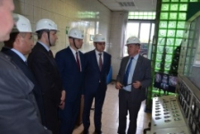 А.Кушнаренко посетил торфобрикетный завод