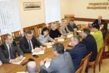 Член Совета Республики В.Лискович посетил «Завод Химволокно»
