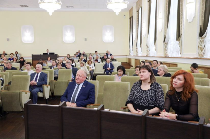 Член Совета Республики В.Лискович принял участие в заседании совета Гродненского государственного университета имени Янки Купалы