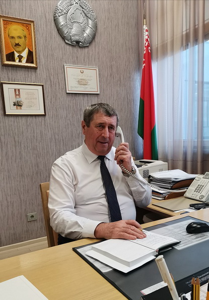 Член Президиума Совета Республики М.Русый 
провел «прямую телефонную линию»
