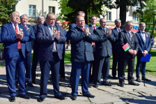 Члены Совета Республики приняли участие в торжественных мероприятиях, посвященных Дню Государственного герба и Государственного флага Республики Беларусь