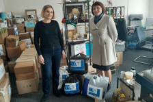 Первичная организация БСЖ Совета Республики приняла участие в сборе гуманитарной помощи детям Донбасса
