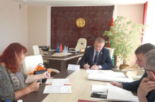 Член Президиума Совета Республики Л.Заяц посетил Вороновский район