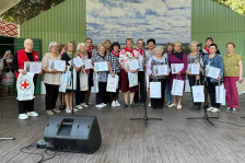 Член Совета Республики А.Смоляк приняла участие в мероприятии, посвященном Дню пожилых людей