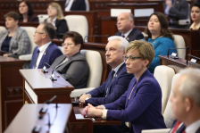 Член Президиума Совета Республики С.Рачков принял участие в пленарном заседании международной парламентской конференции