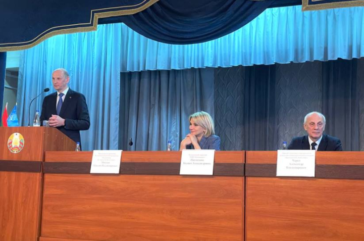 К.Пантюхова: сегодня для всех белорусов важны созидательный и мирный труд, высокое качество в работе и во всех аспектах жизни