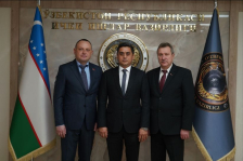 Член Совета Республики В.Полищук посетил Ташкентский академический лицей МВД Республики Узбекистан

