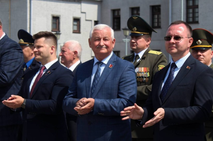 А.Лукьянов посетил 
торжественное открытие 
Республиканского молодежного 
патриотического центра г.Бресте
