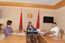 Ксения Пантюхова провела прямую телефонную линию и прием граждан в Ельске